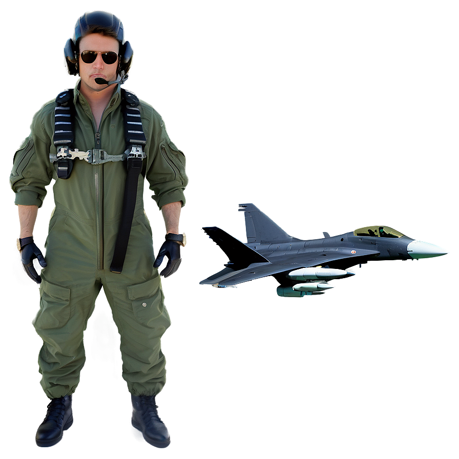 Fighter Jet Pilot PNG heu75 PNG with transparent background