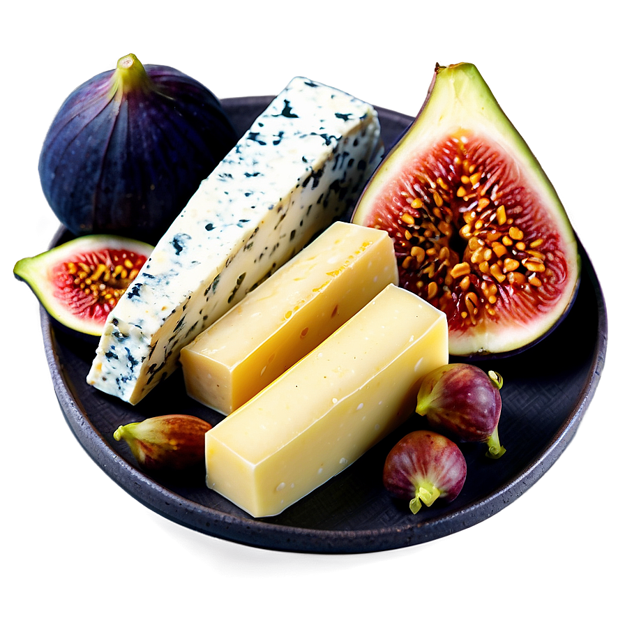 Figs And Cheese Platter Png 06252024