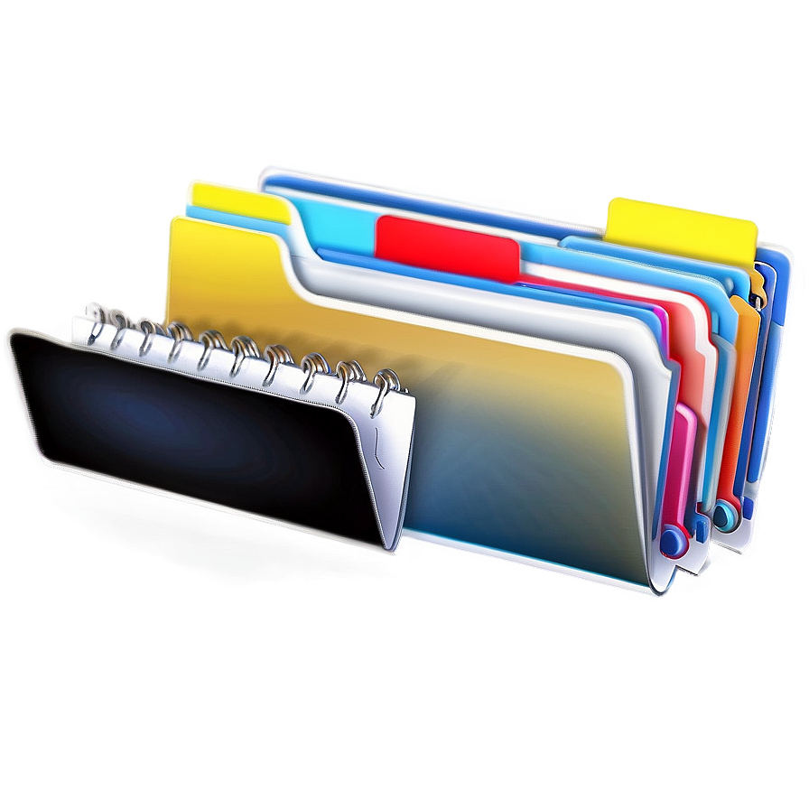 File Folder Tab Png Liu