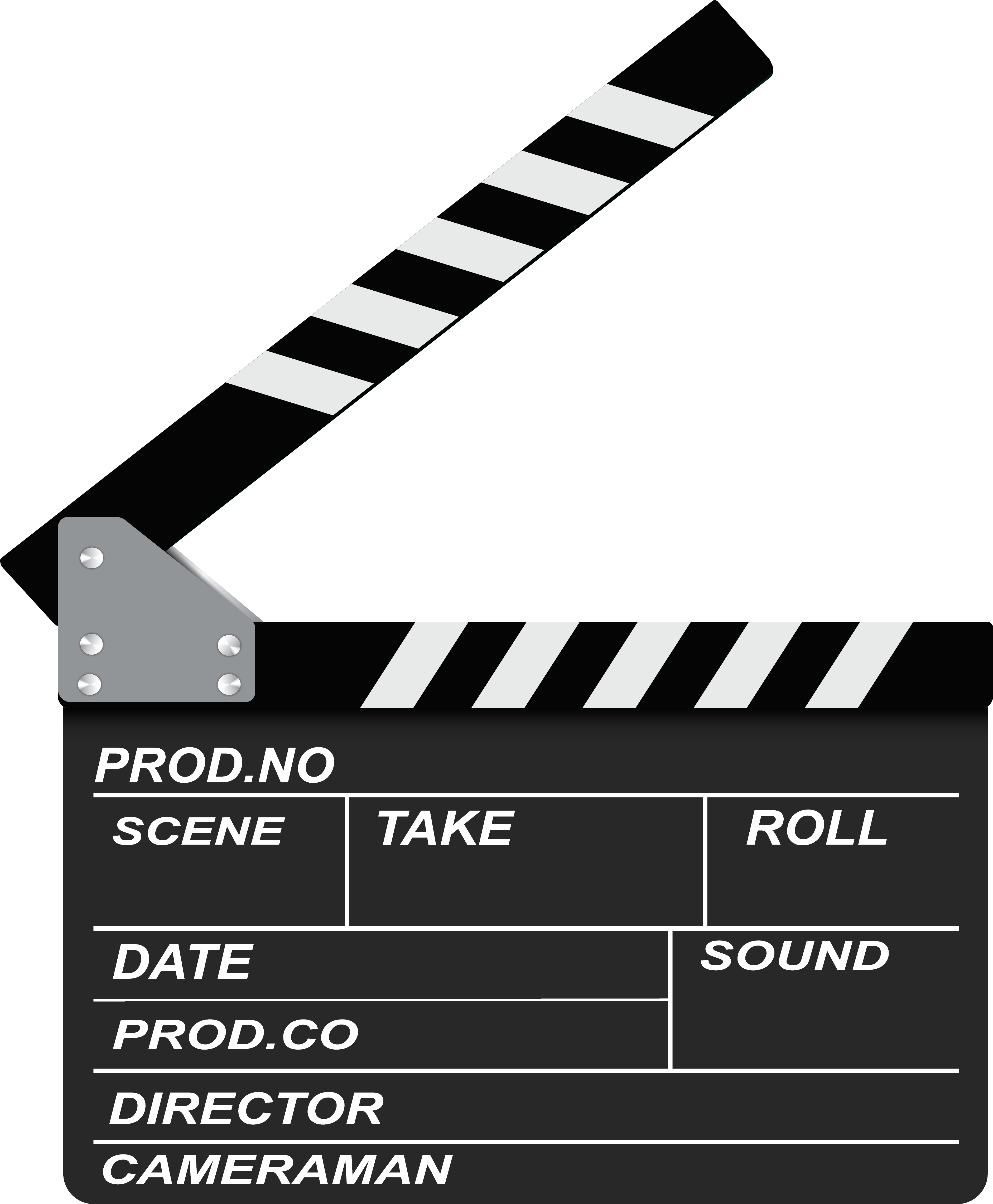 Film Clapperboard Graphic