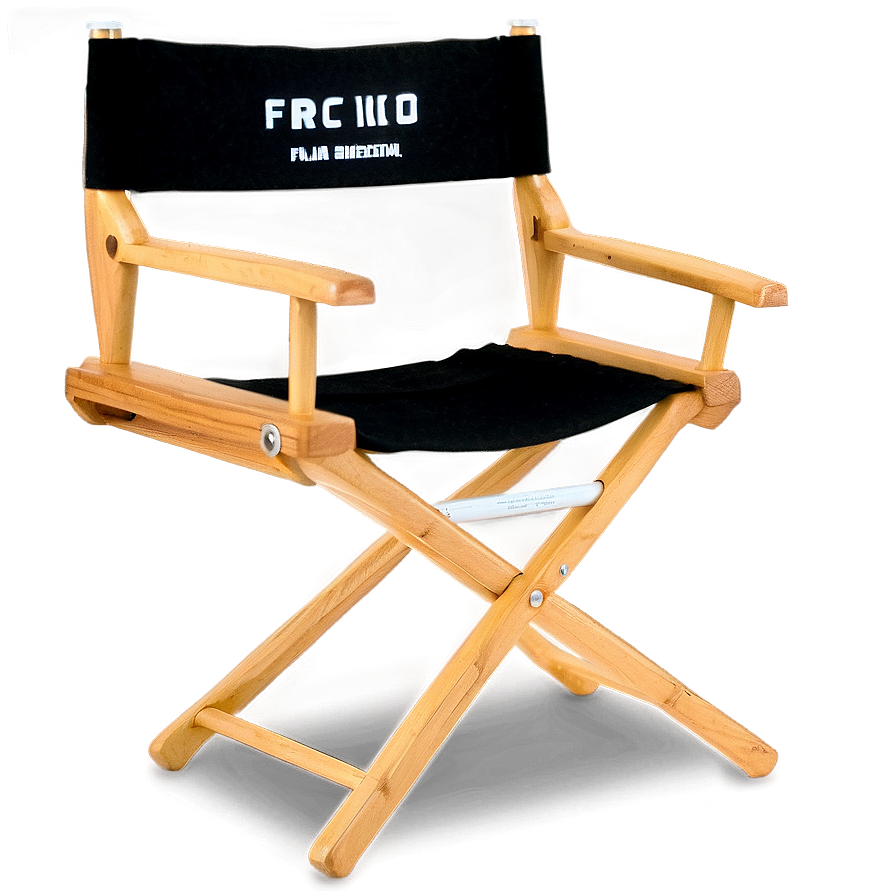 Film Director Chair Png Xai50