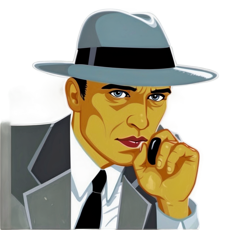 Film Noir Detective Png Sfi