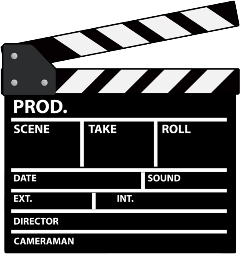 Film Production Clapperboard Vector