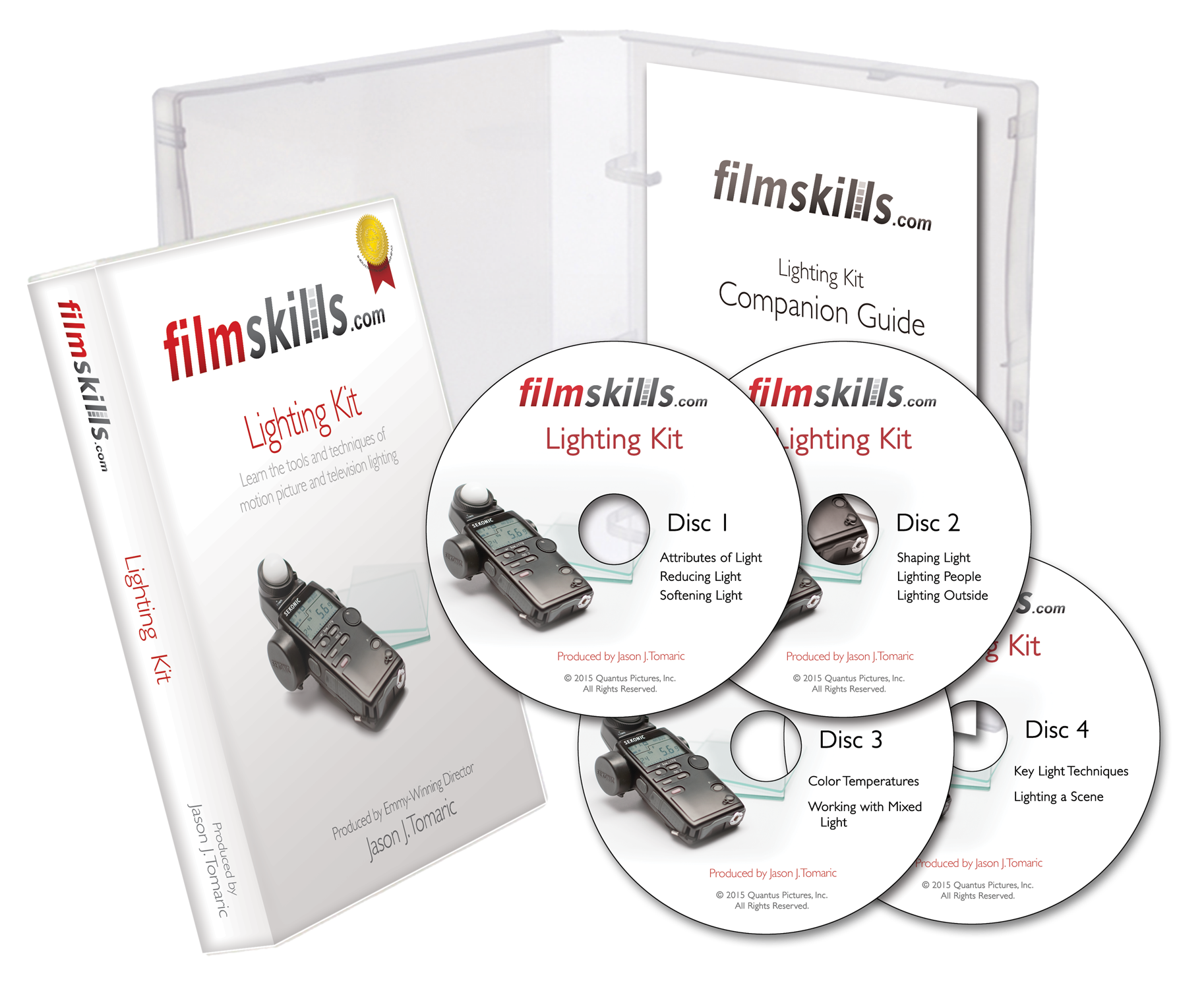 Film Skills Lighting Kit D V D Set