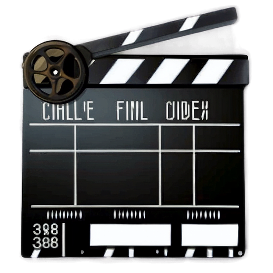 Film Slate For International Cinema Png 06262024