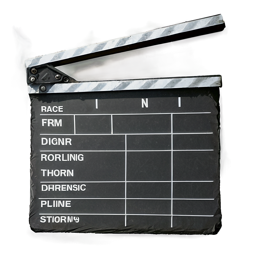 Film Slate For Workshop Png 06262024