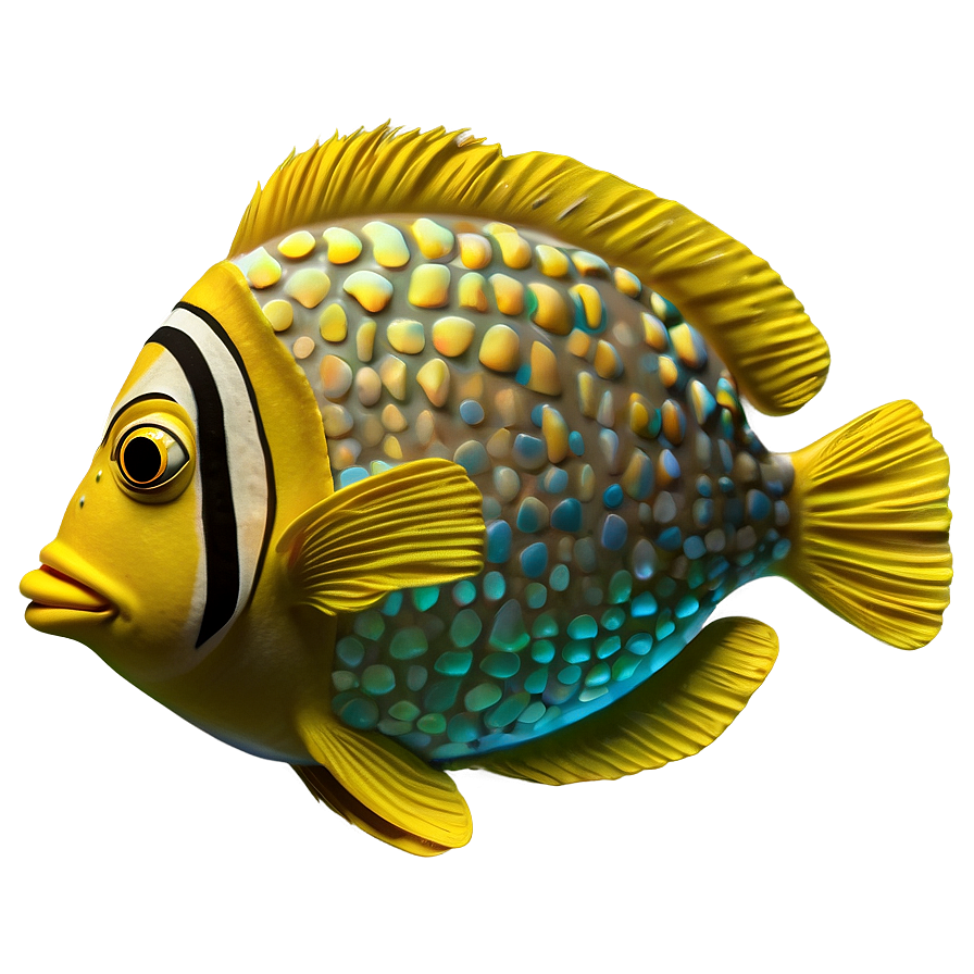 Fin Under Sea Light Png 19