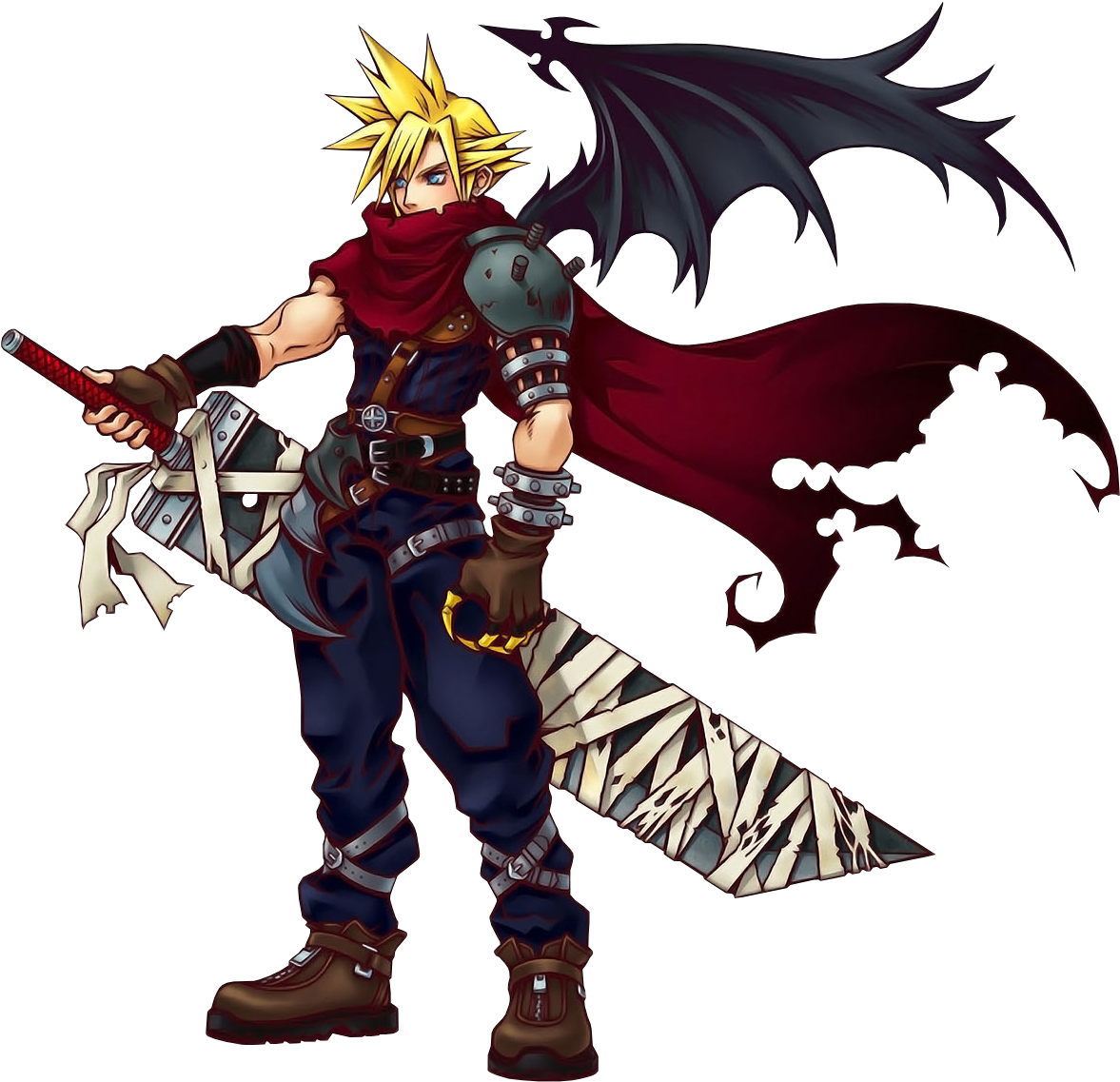 Final Fantasy Cloud Png - Cloud Final Fantasy Kh, Transparent Png PNG with transparent background