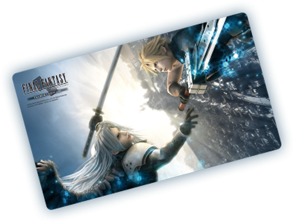 Final Fantasy Tcg Playmat Cloud Sephiroth, HD Png Download PNG with transparent background