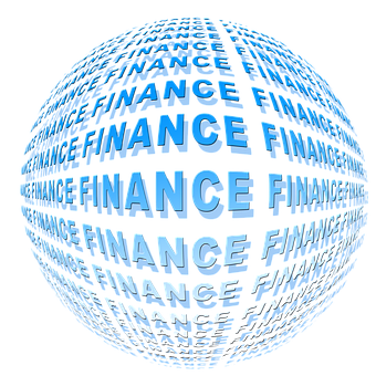 Finance Keyword Globe