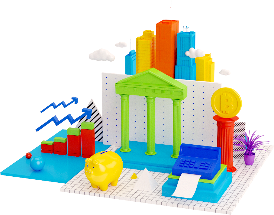 Accounting Illustration By Pinch Studio - Accounting Colors, HD Png Download PNG with transparent background