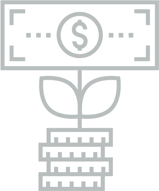 Financial Growth Concept Icon