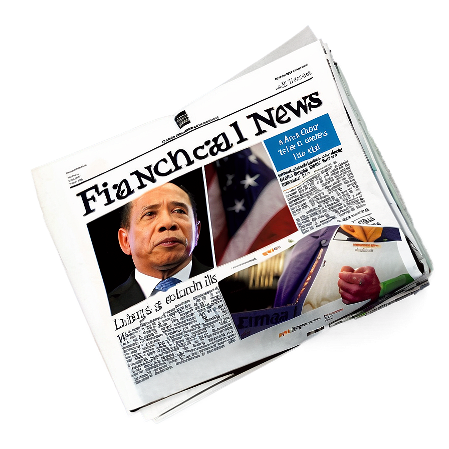 Financial News Newspaper Png 41