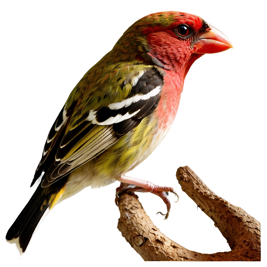 Finch Bird Colorful Png 50