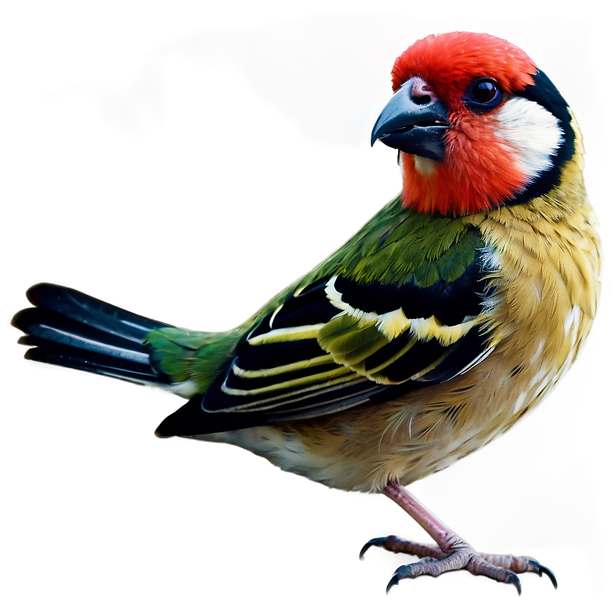 Finch Bird Colorful Png Sum26