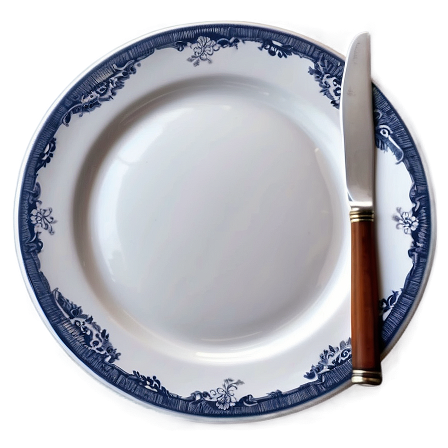Fine Dining White Plate PNG rro47 PNG image with a transparent background, free high-resolution download