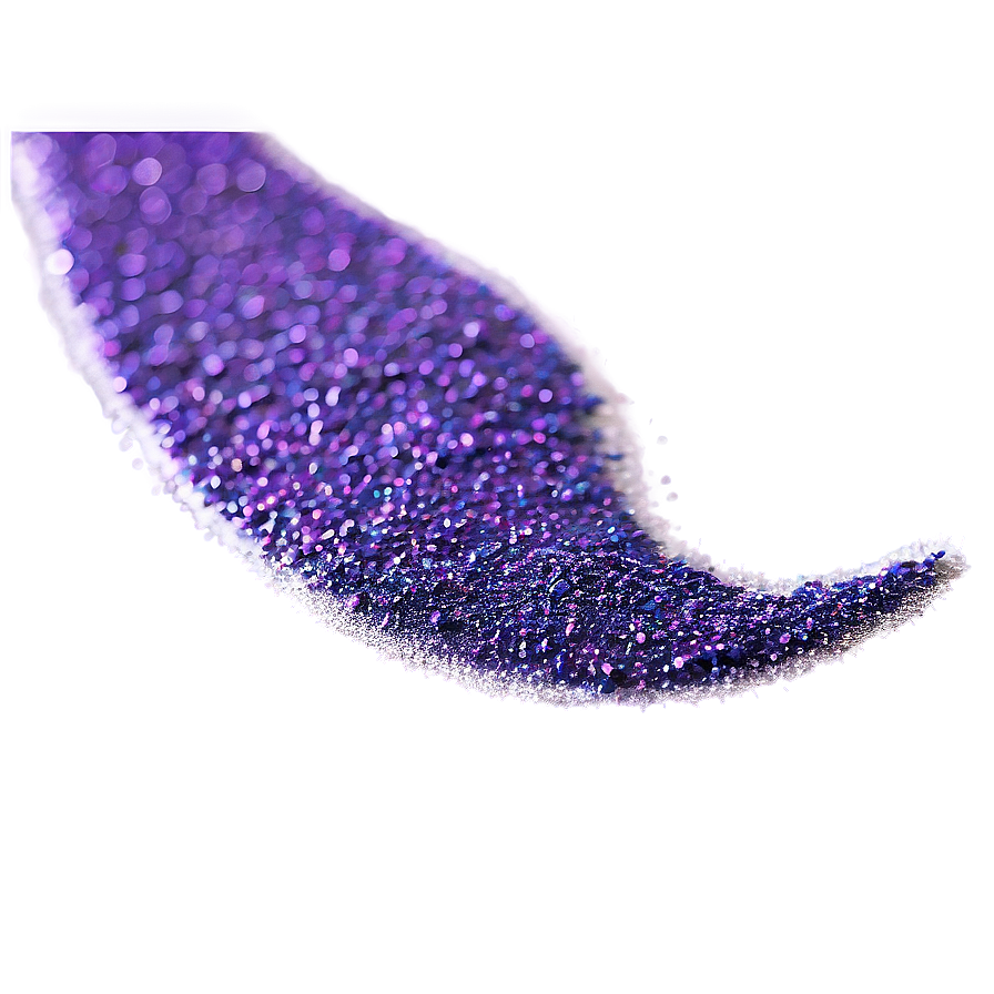 Fine Purple Glitter Powder Png 92