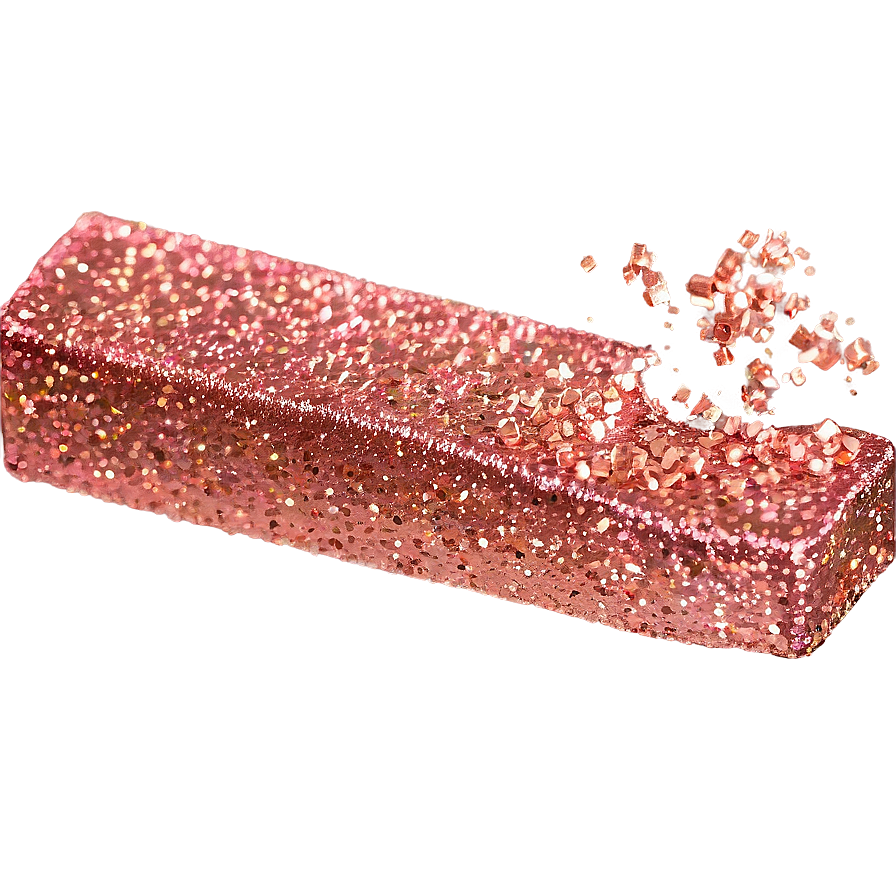 Fine Rose Gold Glitter Dust Png Nqc