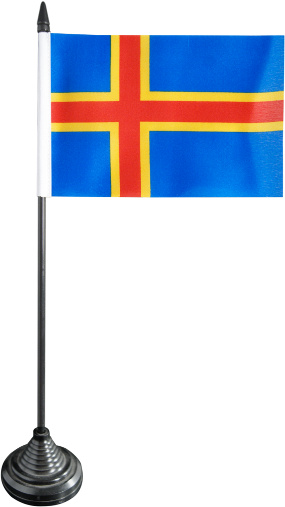 Finland Aland Islands Table Flag - Flag, HD Png Download PNG with transparent background
