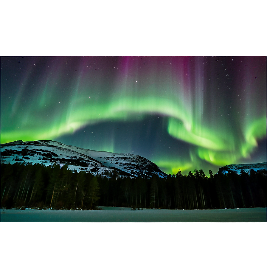 Finland Aurora Borealis PNG 28 PNG with transparent background