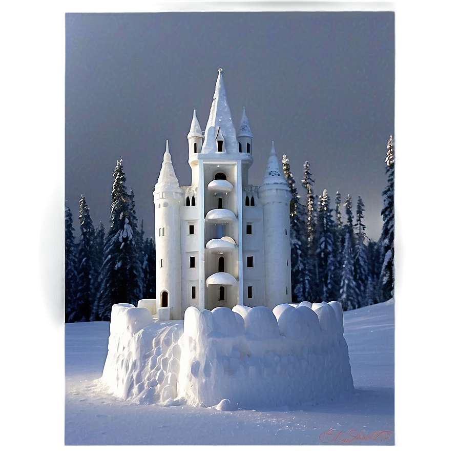 Finland Snow Castle Png Yrb