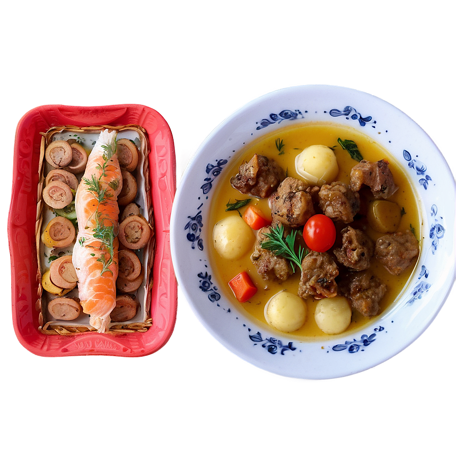 Finnish Cuisine Dishes PNG 06232024 PNG with transparent background