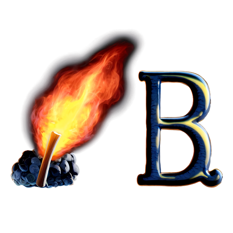 Fire Alphabet Png 06112024