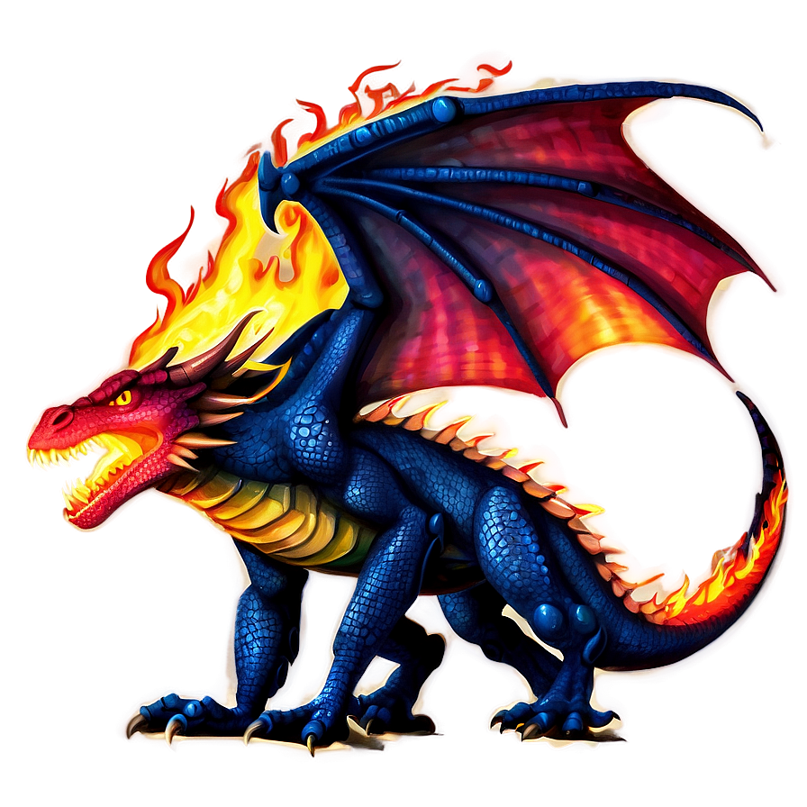 Fire-breathing Dragon Clipart Png 53