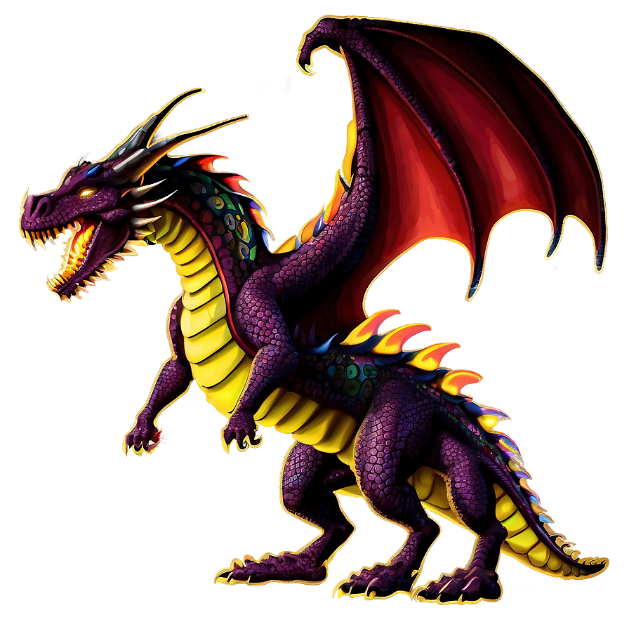 Fire-breathing Dragon Clipart Png 64