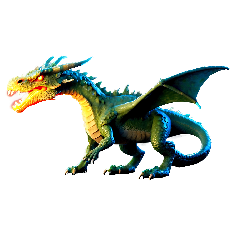 Fire-breathing Dragon Monster Png Gnk84