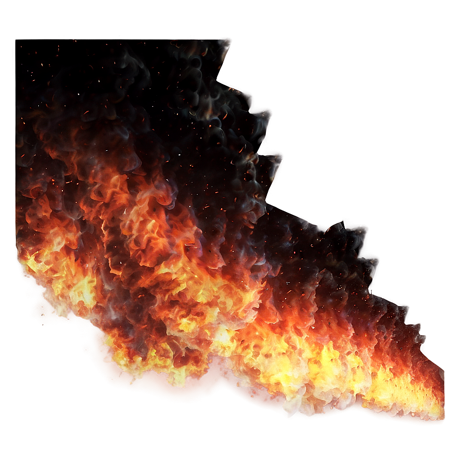 Fire Burst Overlay Png 06272024