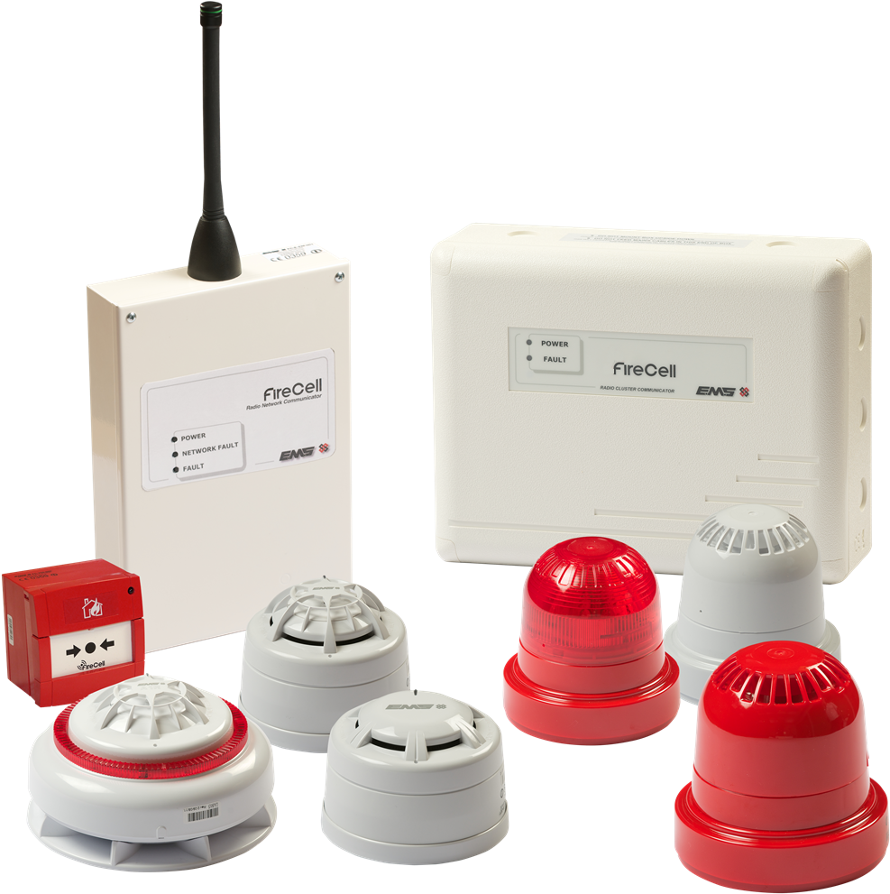 Ems Wireless Fire Alarm System, HD Png Download PNG with transparent background