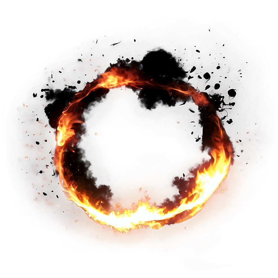 Fire Circle Effect Png Uua