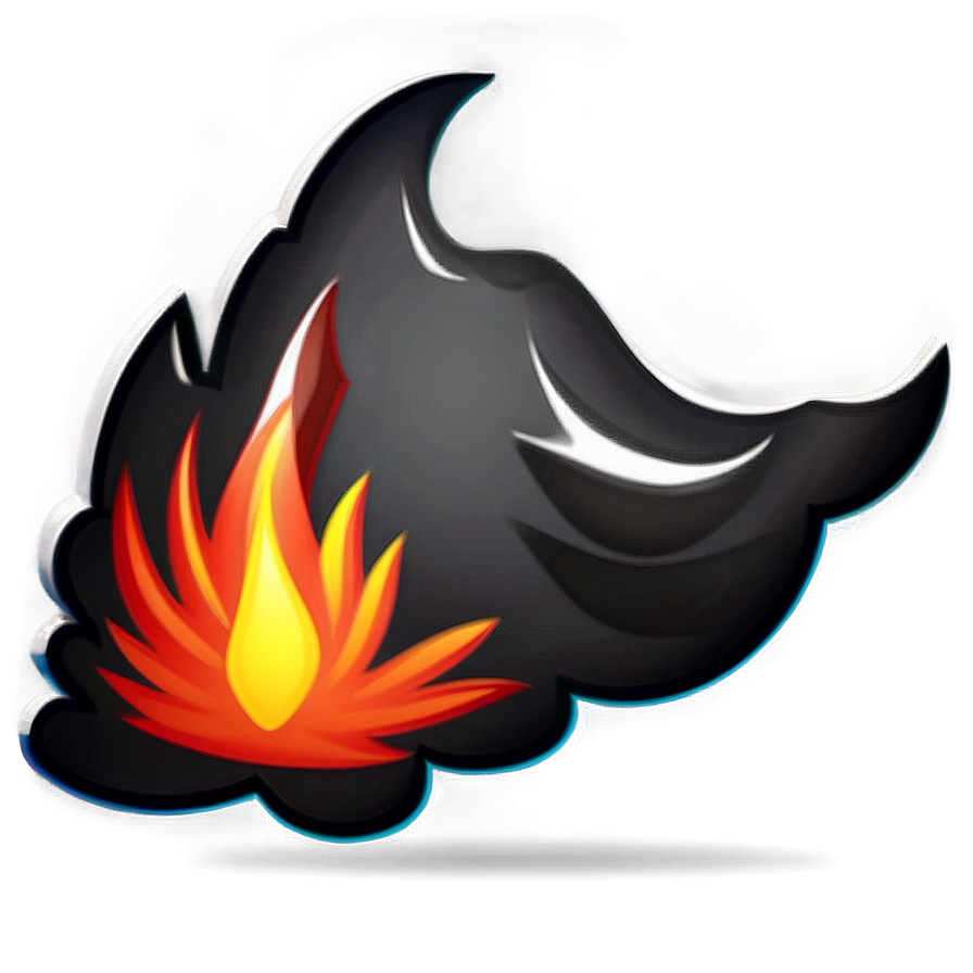 Fire Emoji Cartoon PNG 06212024 PNG image with a transparent background, free high-resolution download