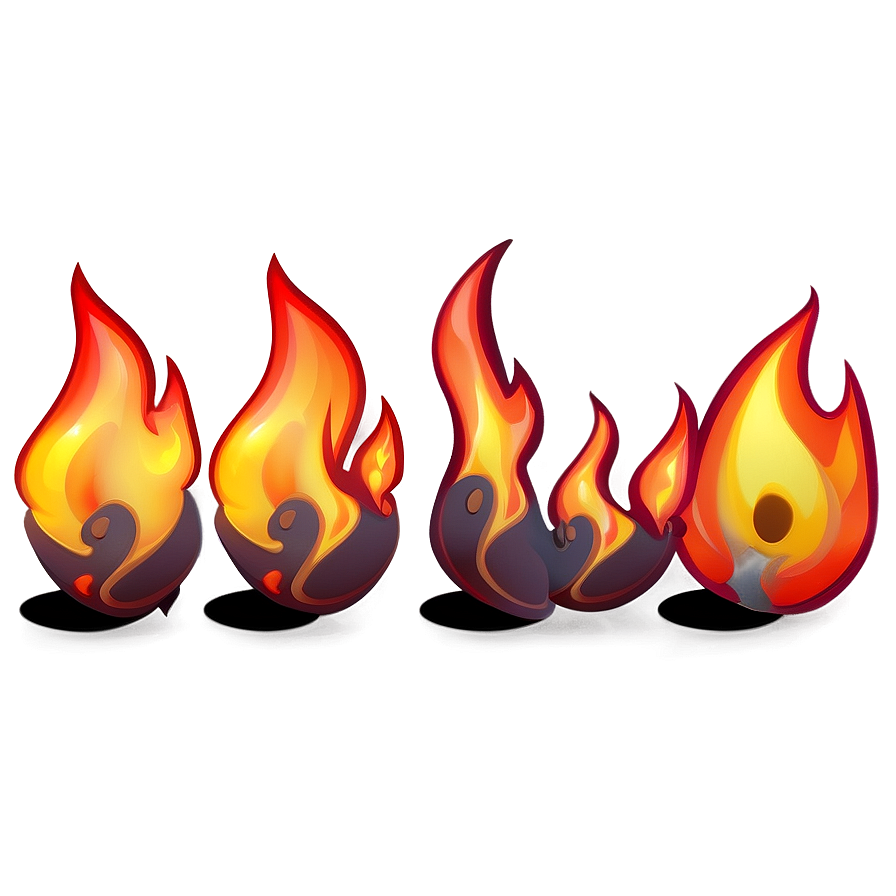 Fire Emoji Cartoon PNG qdo47 PNG image with a transparent background, free high-resolution download