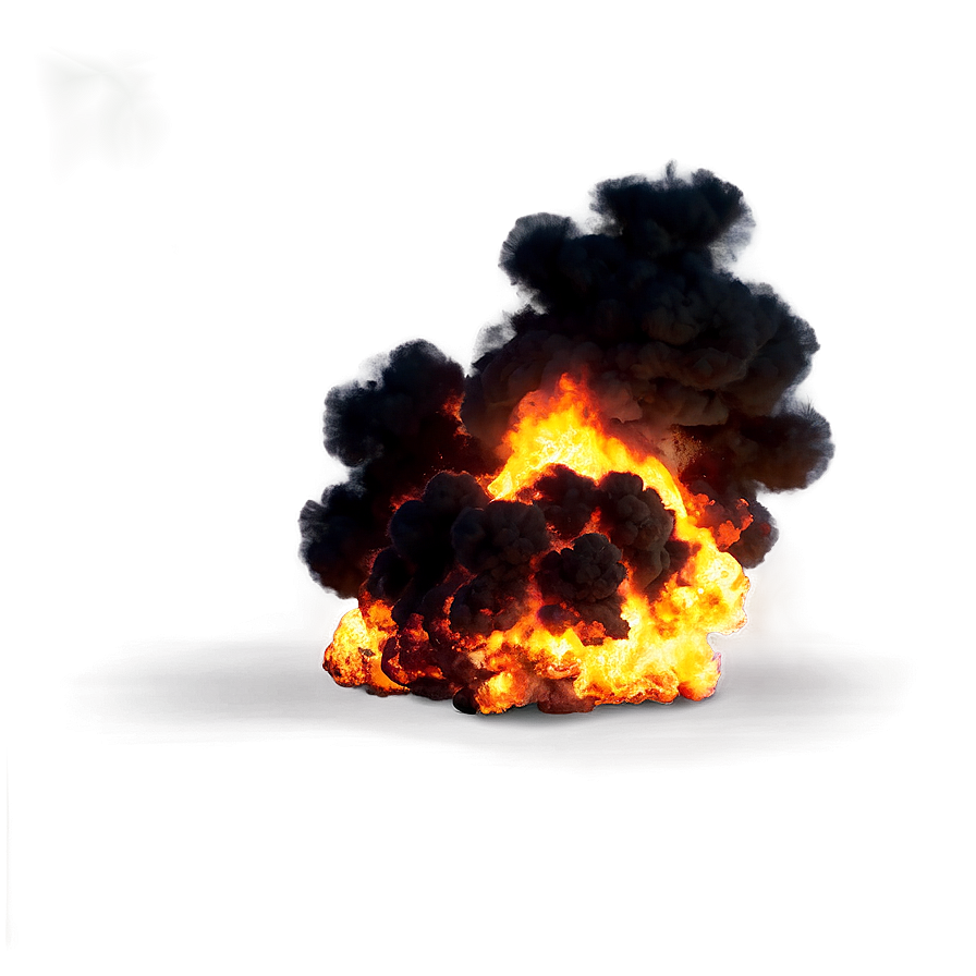 Fire Explosion Hit Effect Png 2 Image