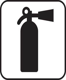 Fire Extinguisher Sign Icon