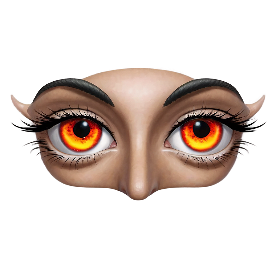 Fire Eyes Png 44