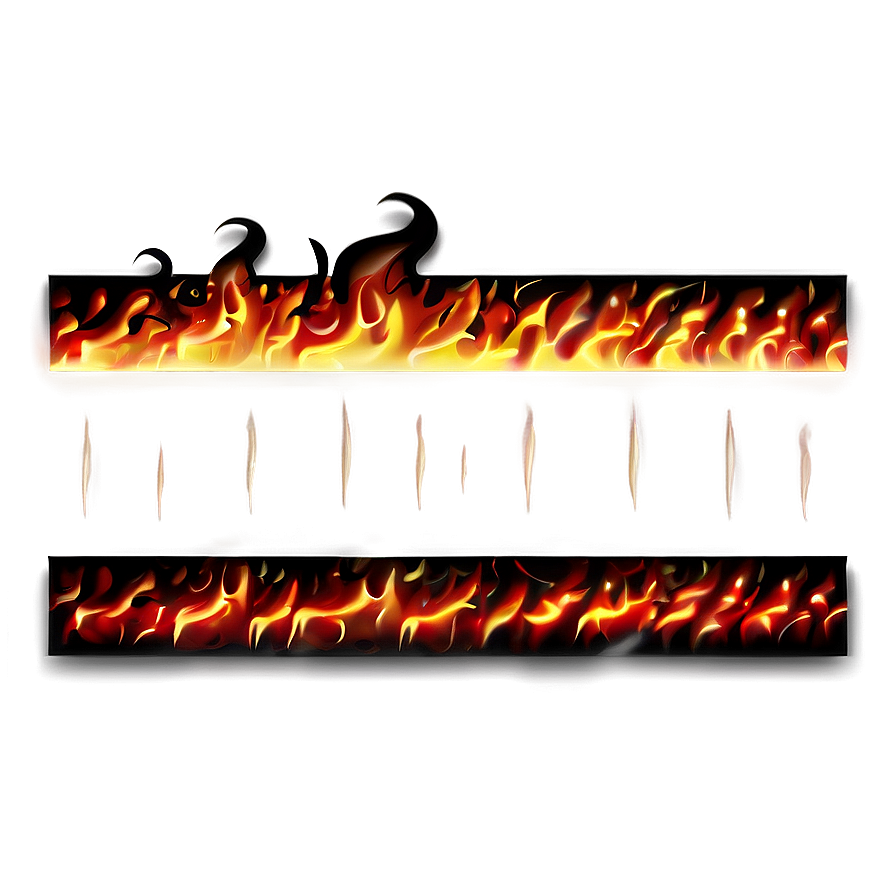 Fire Flicker Border Png Aof47