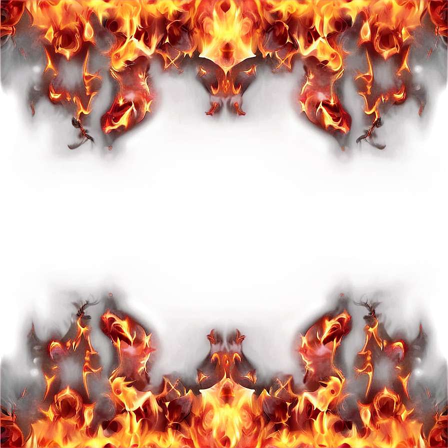 Fire Frame Png 9