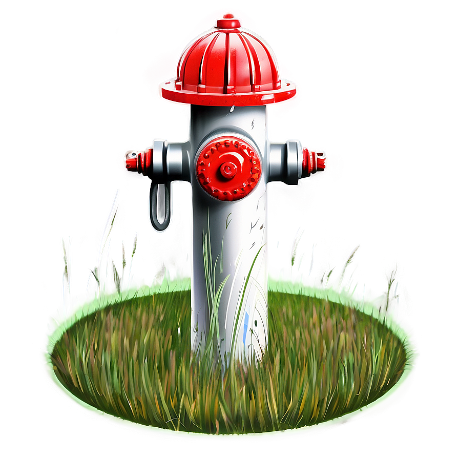 Fire Hydrant In Grass Png Hsm