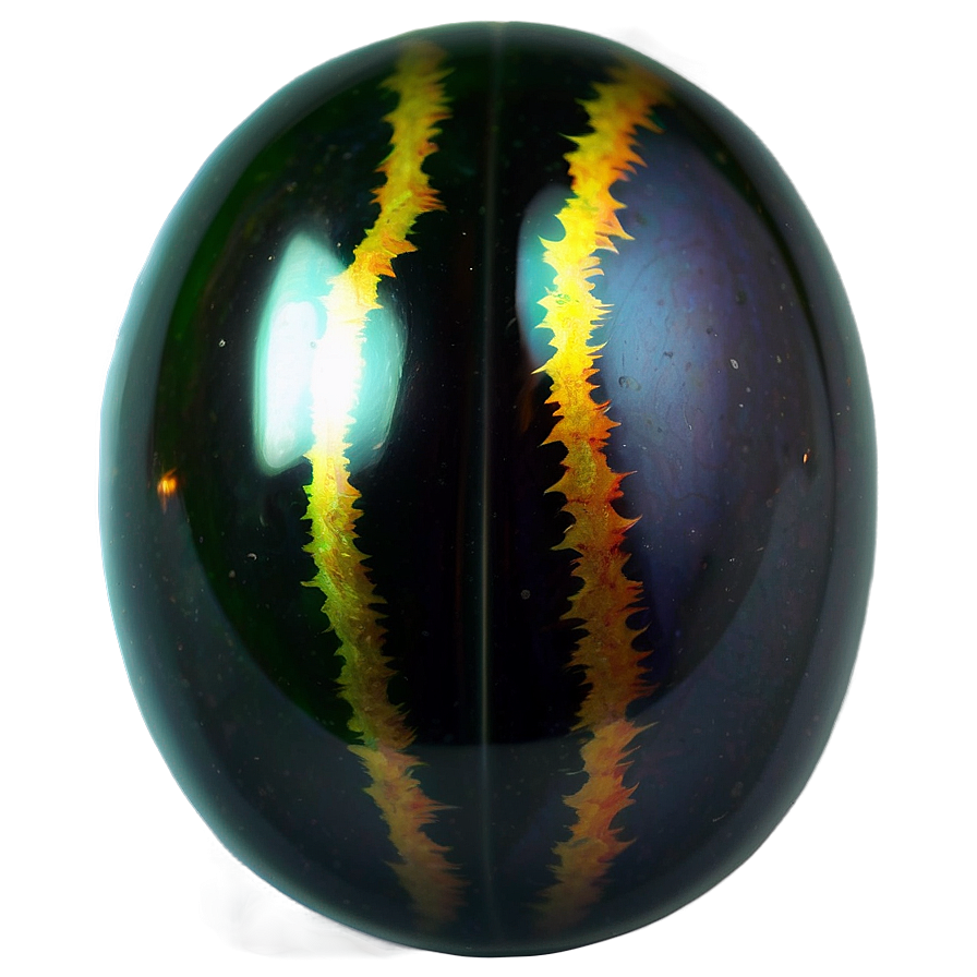 Fire Obsidian Cabochon Png Ici