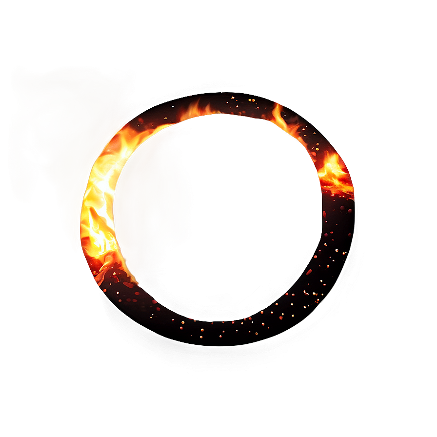 Fire Ring Border Png 06212024