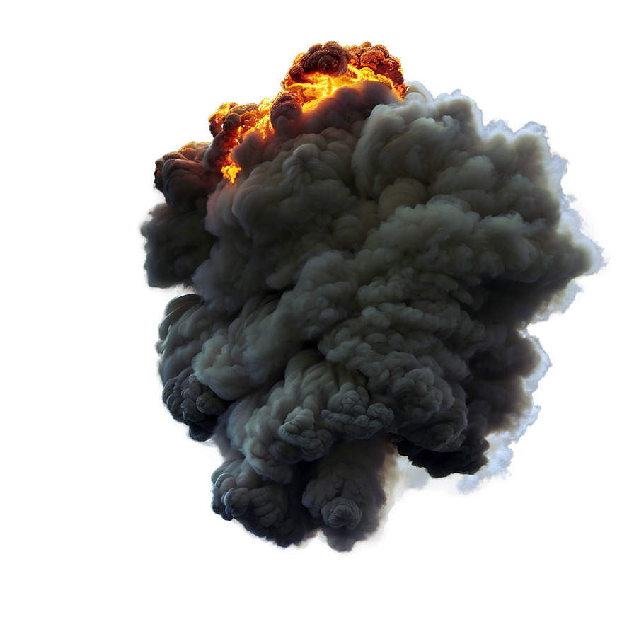 Fire Smoke Explosion Png Fkg35