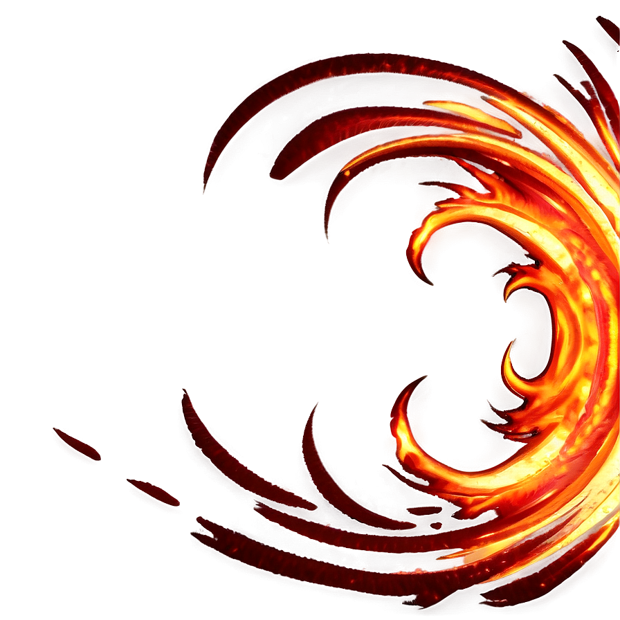 Fire Swirl Border Png Wkp