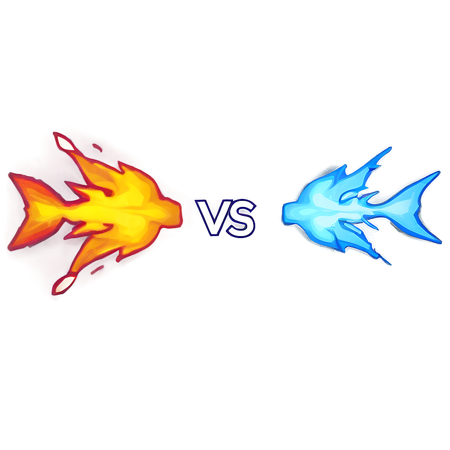 Fire Vs Ice Showdown Png Vso