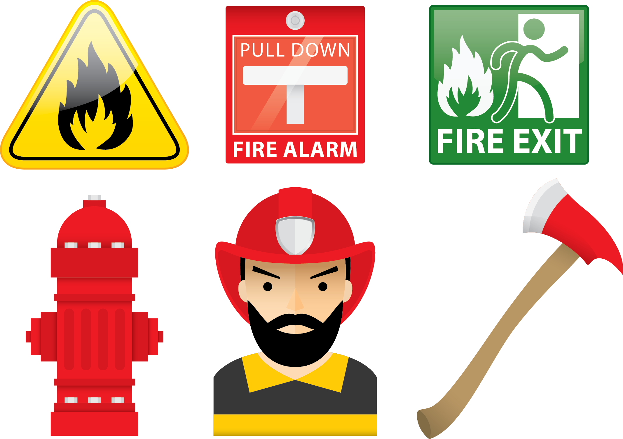 Firefighter Equipmentand Signage