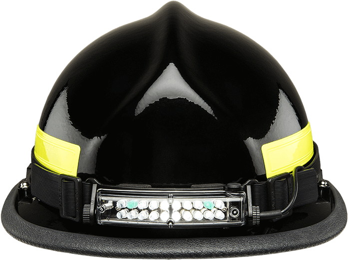 Foxfury Command Tilt White & Green Led Headlamp / Helmet - Safety Helmet With Lights, HD Png Download PNG with transparent background