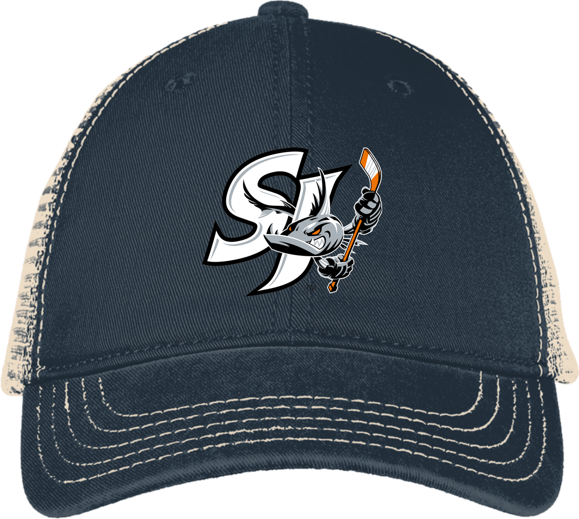 Firefighter District Mesh Back Cap'Class='lazyload', HD Png Download PNG with transparent background
