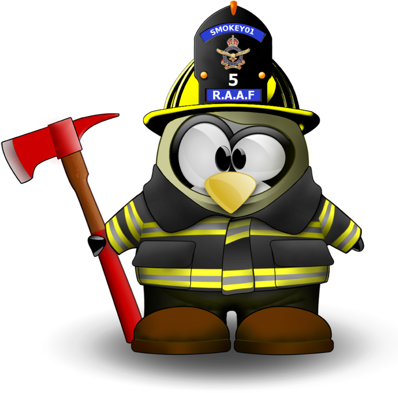 Fireman Penguin, HD Png Download PNG with transparent background